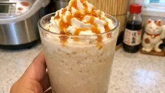 市販アイスで混ぜるだけ:おうちフラペチーノ風ドリンク5種(キャラメル・抹茶ほか)