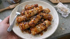 さつまいもでおうちおやつ3選：トースタークッキー・大学いも春巻き・焼き芋アイス