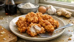 二度揚げで衣ザクザク！鶏もも肉のジューシー唐揚げ、冷めてもおいしい作り方