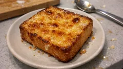 フライパンでカリッと!材料3つのマヨシュガートースト(甘じょっぱ朝ごはん)