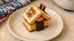 市販のお菓子で作る「お菓子の家」—バームクーヘン土台で崩れにくい簡単レシピ