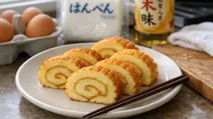 はんぺんでふんわり伊達巻：卵焼き器で混ぜて焼くだけ、おせちにも普段にも