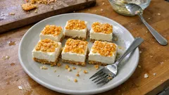 オーブン不要、冷やすだけ。クラッカー×ポーションチーズの簡単チーズケーキ