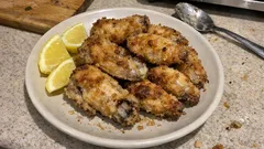 揚げないのにカリッと：塩麹×マヨで作る手羽先の塩から揚げ風、トースターで簡単