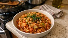 リーキの甘みがじんわり広がる、ギリシャの家庭ごはん「プラソリゾ」ピラフ風レシピ