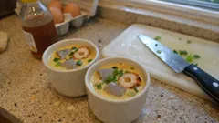 おでんの残り汁で作る、レンジだけのなめらか茶碗蒸し｜卵1個であと一品