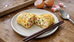 余ったかまぼこで、いつもの玉子焼きがぷりっと旨い—朝に助かる簡単アレンジ