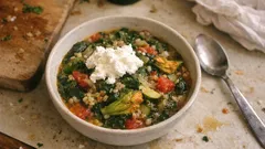 青菜をたっぷりおいしく。ギリシャの夏煮込み「ブリタとアルミラ」の作り方