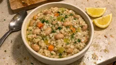 鍋ひとつで満足:豆と米の「リゾット風煮込み」、とろり仕上げのコツ