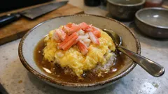 ふんわり半熟で満足感、あんなしでもおいしい簡単天津飯の作り方